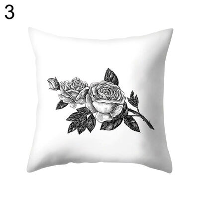 

Flower Leaf Tree Pineapple Love Pillow Case Cushion Cover Sofa Bed Car Decor