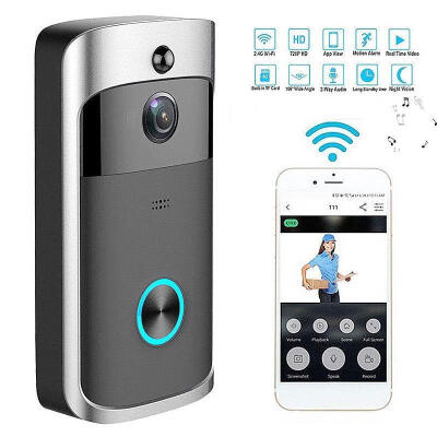 

Wireless Doorbell Camera WiFi Remote Video Door Intercom IR Security Bell Hot