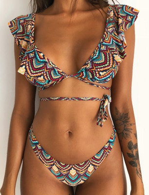 

Womens Padded Push-up Bikini Bra Set Swimsuit Bathing Suit Swimwear Beachwear