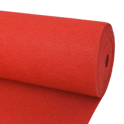 

Exhibition Carpet Plain 394"x9449" Red