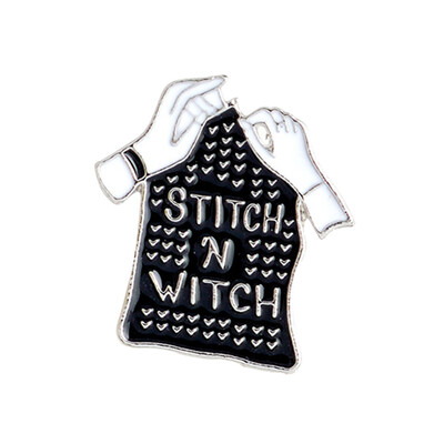 

2 pcs Cartoon Pins Brooch Wizard Hat Denim Jacket Coat Pin