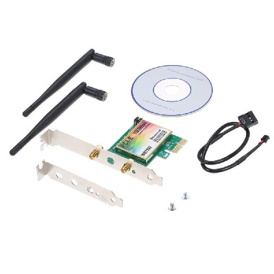 

WiFi Card AC 1200Mbps BT40 Wireless PCIe Network Adapter Card 58GHz24GHz Dual Band PCI Express Network Card