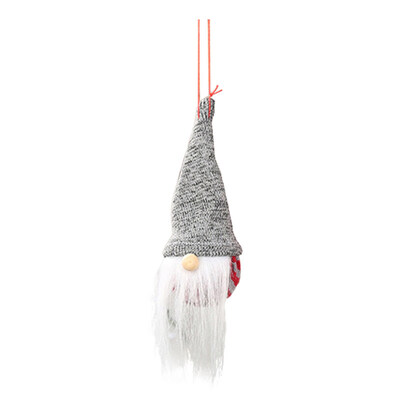 

Christmas Gnome Doll Rope Pendant Xmas Tree New Year Party Hanging Ornament