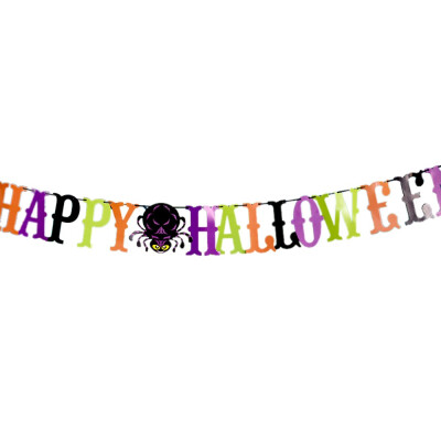 

Toponeto Happy Halloween Party Flag Household Children Room Decoration Terror Supplies