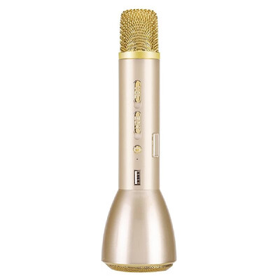 

K088 Wireless Condenser Microphone Karaoke Player Recording Singing Microphone Bluetooth Speaker 2600mAh Power Bank for iPhone iPa