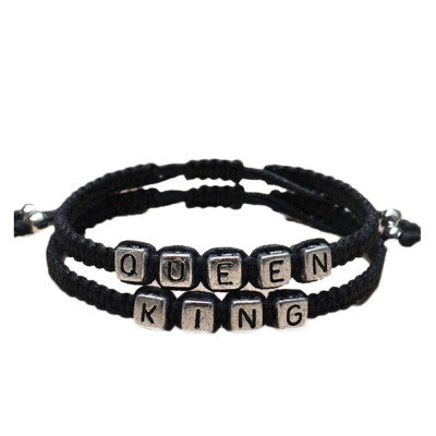 

Stylish Chic Fashion Couples Bracelets Set King&Queen Bracelet Handmade Lovers Bracelets