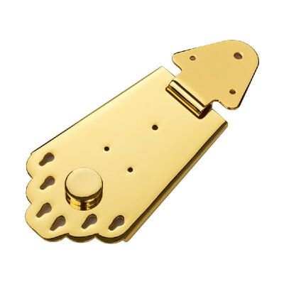 

6 String Guitar Metal Tailpiece Bridge with Screws for Jazz Electric Guitar Musical Instrument Parts Silver