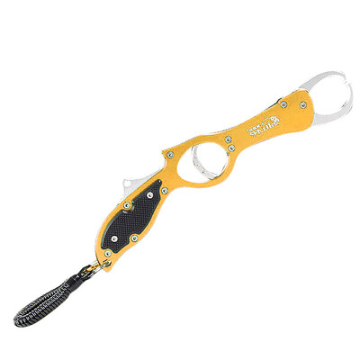 

Saidsome Fishing Gear Gripper Aviation Aluminum Fish Lip Grabber Grip Trigger Fish Tackle fishing bait fishing lure