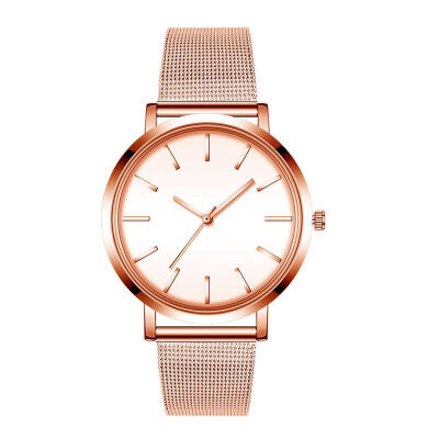 

Women Simple Black Watch Luxury Mesh Band Stainless Steel Quartz Wristwatch Ladies Fashion Business Watches Relogio Feminino