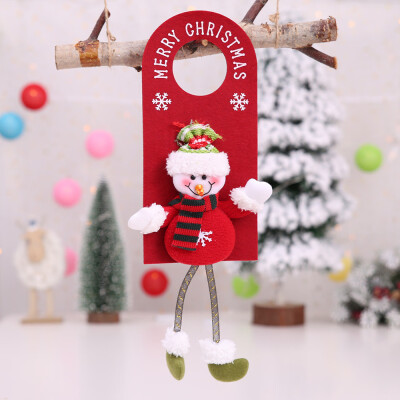 

Toponeto Merry Christmas Ornament Home Decoration Tree Door Hang Children Gifts Nonwoven