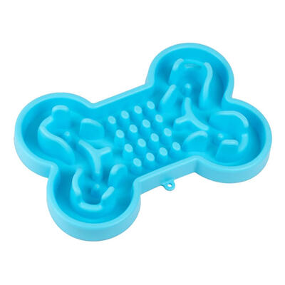 

Silicone Pet Slow Down Feeding Food Bowl Dog Cat Anti Gulp Eating Food Dish