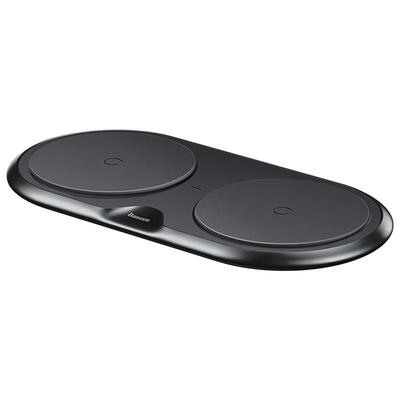 

Baseus Dual Wireless Charger with CN Plug Power Adapter