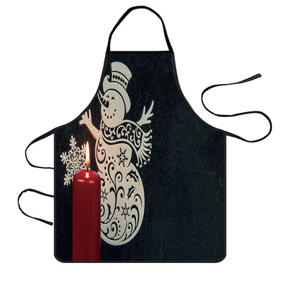 

Siaonvr Christmas Decoration Waterproof Apron Kitchen Aprons Dinner Party Apron