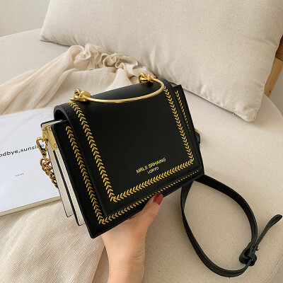 

Bags handbags summer small fresh 2019 new tide portable small square bag Korean version of the wild ocean single shoulder Messenger bag