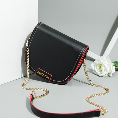 

Womens fashion Korean version of the chain Yang Qi 100 small square bag chic single shoulder oblique satchel bag