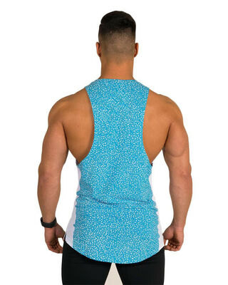 

MENS GYM VEST PLAIN STRINGER BODYBUILDING MUSCLE TRAINING TOP FITNESS SINGLET
