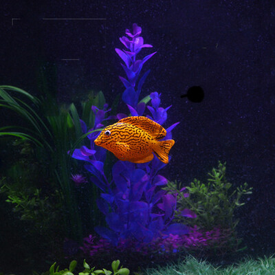 

Siaonvr Plastic Swimming Faux Fake Gold Fish Aquarium Fish Tank Decor Orname Gift