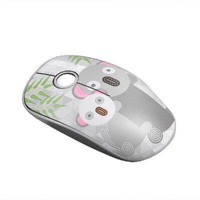 

FD V8H 24G Wireless Mute Mouse Plug & Play Slim Mice Optical Tracking Power Saving Smooth Scroll Wheel for Laptop PC Fox
