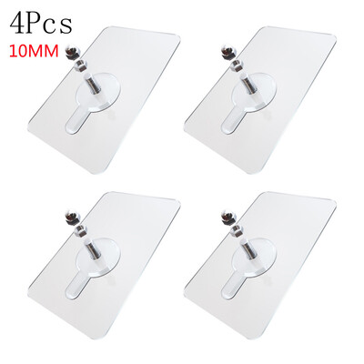 

Toponeto Nail Free Wall Hook Screw Adhesive Non-Trace No Drilling for Bathroom Kitchen