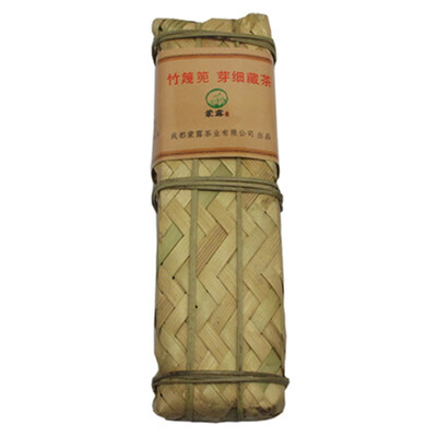 

Tibetan Tea Horse Road Dark Tea Sichuan YaAn Hei Cha in Bamboo Basket 200g