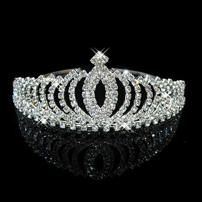 

Crown headwear childrens jewelry Korean girls handmade crowns hair accessories performance accessories Princess hairpin card