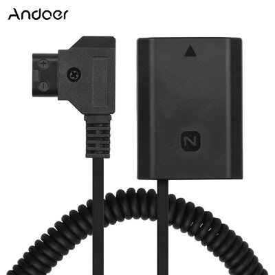 

Andoer D-Tap to LP-E6 DC Coupler Adapter Fully Decoded Dummy Battery Accessory for Canon 5D2 5D3 5D4 6D 6D2 60D 7D 7D2 70D 80D 5DS