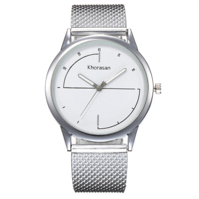 

Khorasan new ladies simulation plastic mesh belt creative watch fashion explosion models quartz watch female models