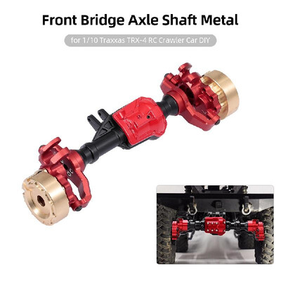 

Rear Bridge Axle Shaft Metal for 110 Traxxas TRX-4 RC Crawler Car DIY