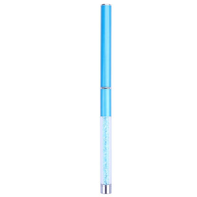 

Nail Art Brush Acrylic Metal Shining Diamond Handle 3D Pen UV Gel Tool Pen