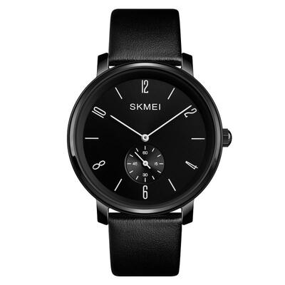 

SKMEI Fashion Minimalism Mens Watch Waterproof Resin Strap Business Quartz Wristwatches