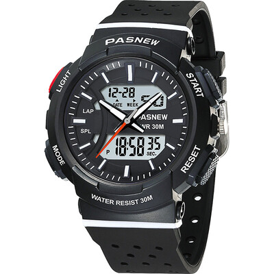 

Hundred Sheng Niu electronic watch male students waterproof sports watch youth send high school junior high school students watch