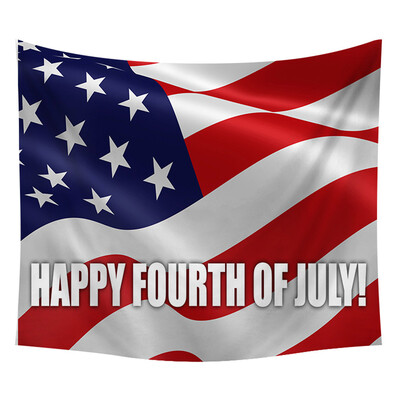 

Gobestart Independence Day Print Home Tapestry Wall Hanging Wall Decoration