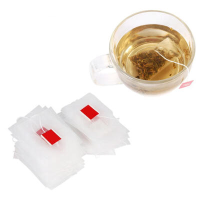 

Greensen 100pcs Non-Woven Empty Tea Bags Filter Infuser with Drawstring
