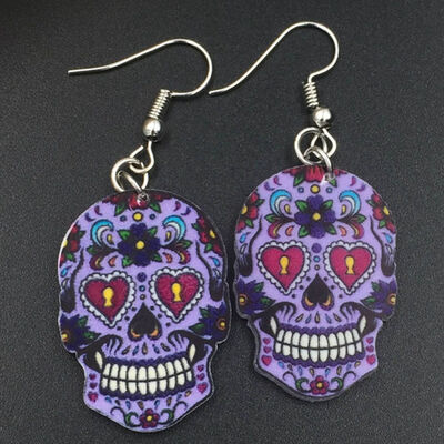 

Women Punk Skull Stud Earrings Fashion Jewelry