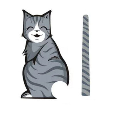 

Tailored Funny Car Sticker Beauty underpant Auto Decoration Vinyl Sticker CatDog
