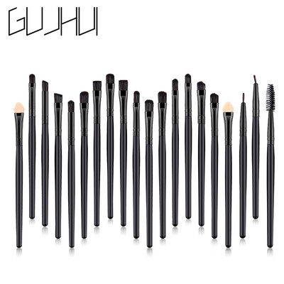 

〖Follure〗20 Pcs Wood Makeup Brush EyeShadow Brush Cosmetics Blending Brush Tool