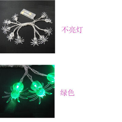 

Halloween LED Spider Light String Blue Purple Indoor Party Festival Bright And Durable Persistence Illumination Neon Performance