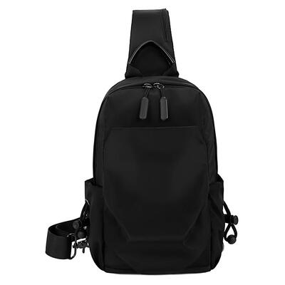 

Solid Color Bag Men Shoulder Waterproof Chest Pack Oxford Cloth Casual Bags