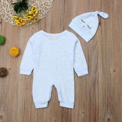 

SUNSIOM New Baby Girls Boy Clothes Outfit Long Sleeve Romper Jumpsuit Bodysuit Playsuit