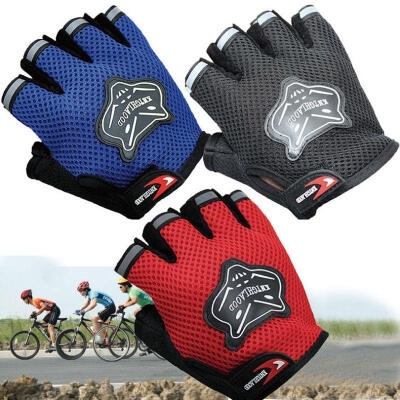 

New Fashion Climbing Outdoor Sport Bicycle Cycling Bike Half Finger Mesh Gloves