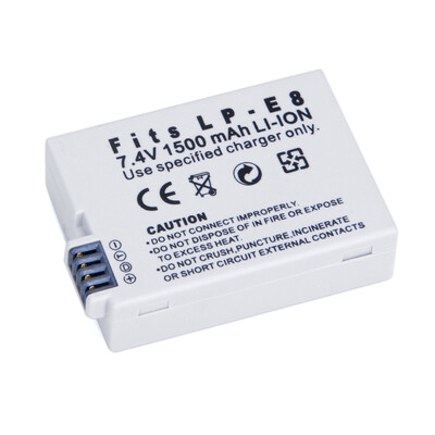 

1500mAh LP-E8 Battery for Canon EOS 550D600D650DRebelT2iT3i SSY-2290