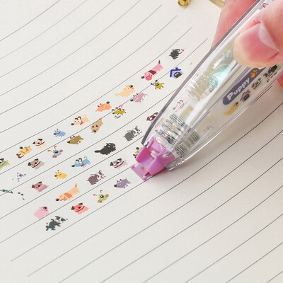 

Siaonvr Creative Stationery Push Correction Tape Lace School Supplies