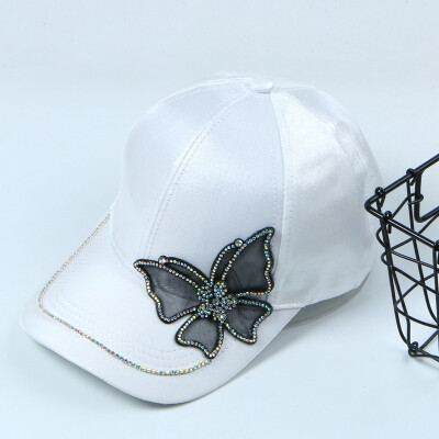 

New stylish bow silk cotton Hat Korean men&women in England retro couple Cap wholesale