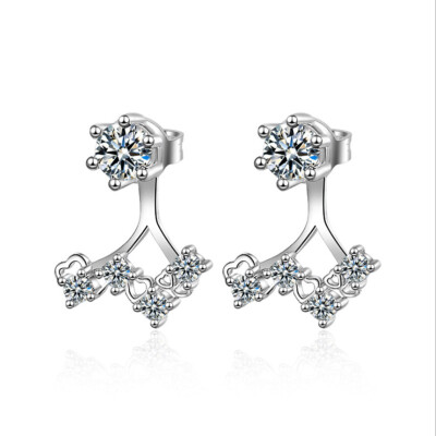 

Jewelry Flower Zircon Earring Stud Earrings Boucle doreille Earrings for Women Bijoux Jewelry Brincos Pendientes Mujer