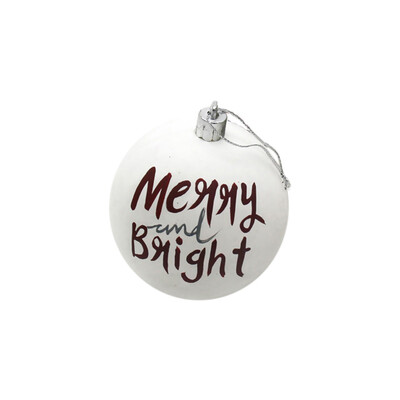 

〖Follure〗1Pcs Christmas Balls Baubles Party Xmas Tree Decorations Hanging Ornament Decor