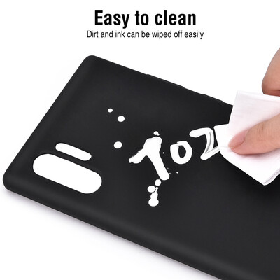 

TOZO for Samsung Galaxy Note 10Note 10 Plus Case PC TPU Hybrid PP Liquid Silicone Soft TPU Protection Cover
