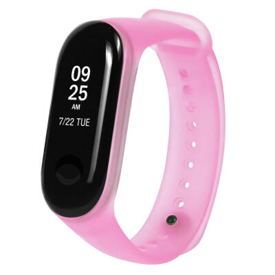 

Band Strap Watch Strap Wearable Replaceable Translucent Colorful Watch Band for XIAOMI MI Band 3
