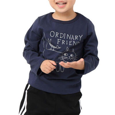 

Boys Casual Cotton Long Sleeve T-shirt Children Cartoon Animal Basic Tops