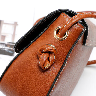 

Tailored Womens Leather Purse Satchel Cross Body Shoulder Bag Messenger Bag BK