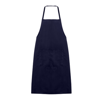 

〖Follure〗New Plain Unisex Cooking Catering Work Apron Tabard with Twin Double Pocket